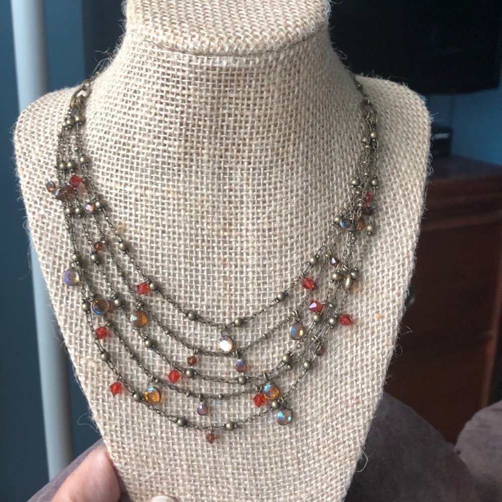 Liz Palacious multistand necklace